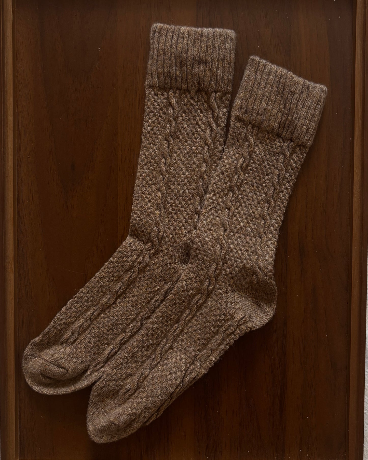 chaussettes tricotées torsadées pour les femmes lot de 3