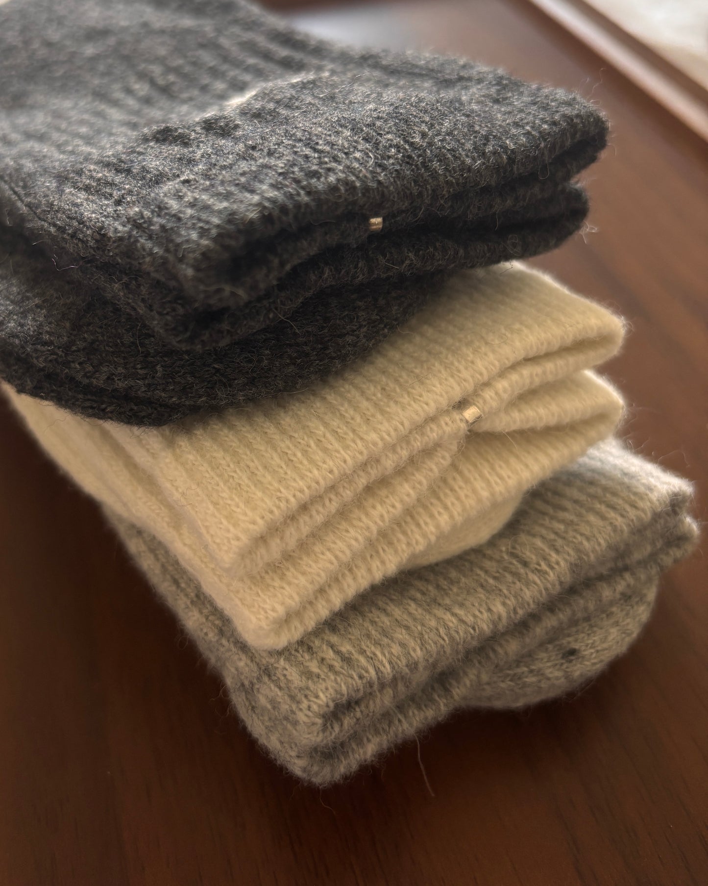 chaussettes en laine femme lot de 3
