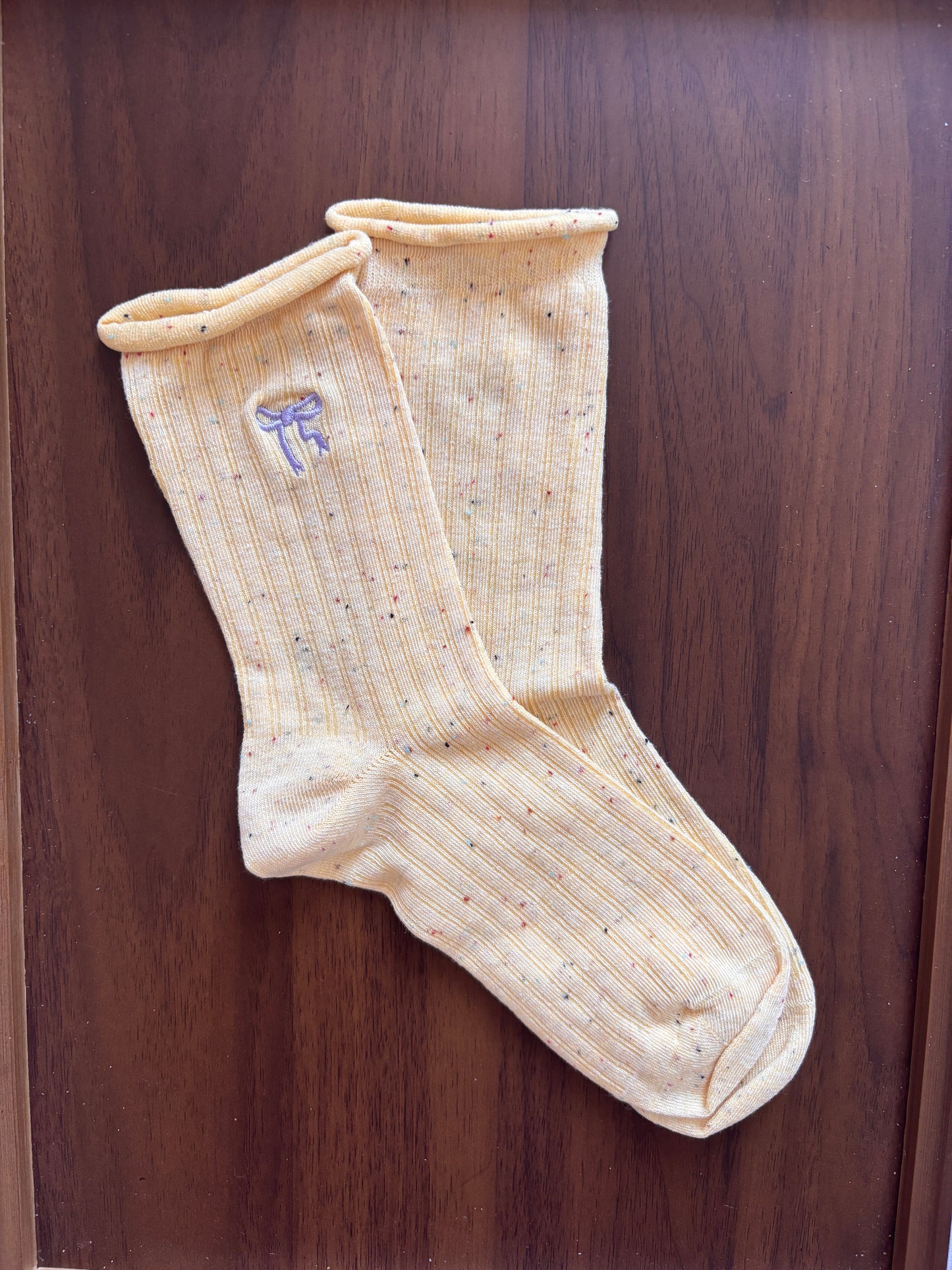 chaussettes tricotées Le nœud papillon femme lot de 3