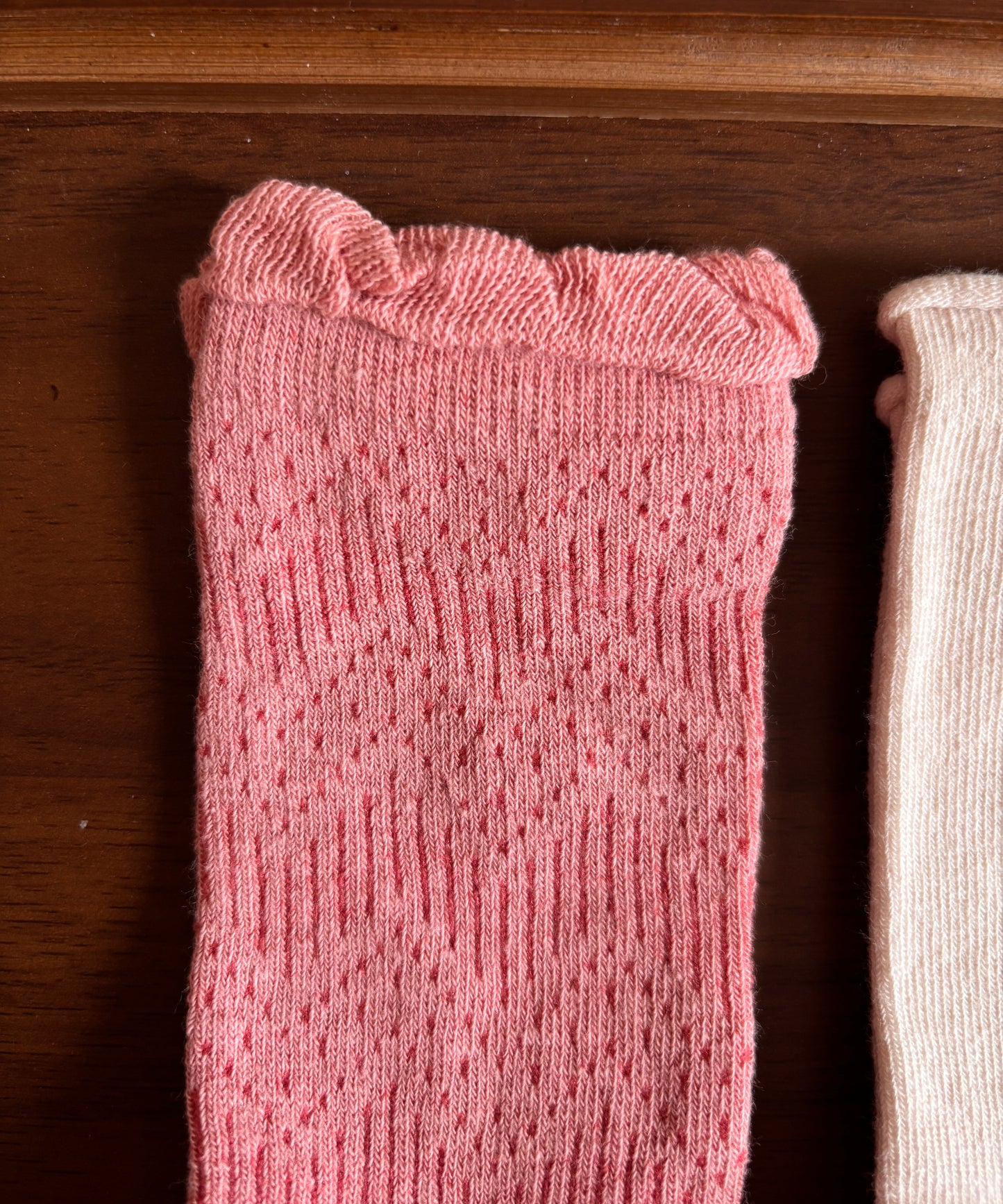 chaussettes lapin et fleurs fille lot de 3