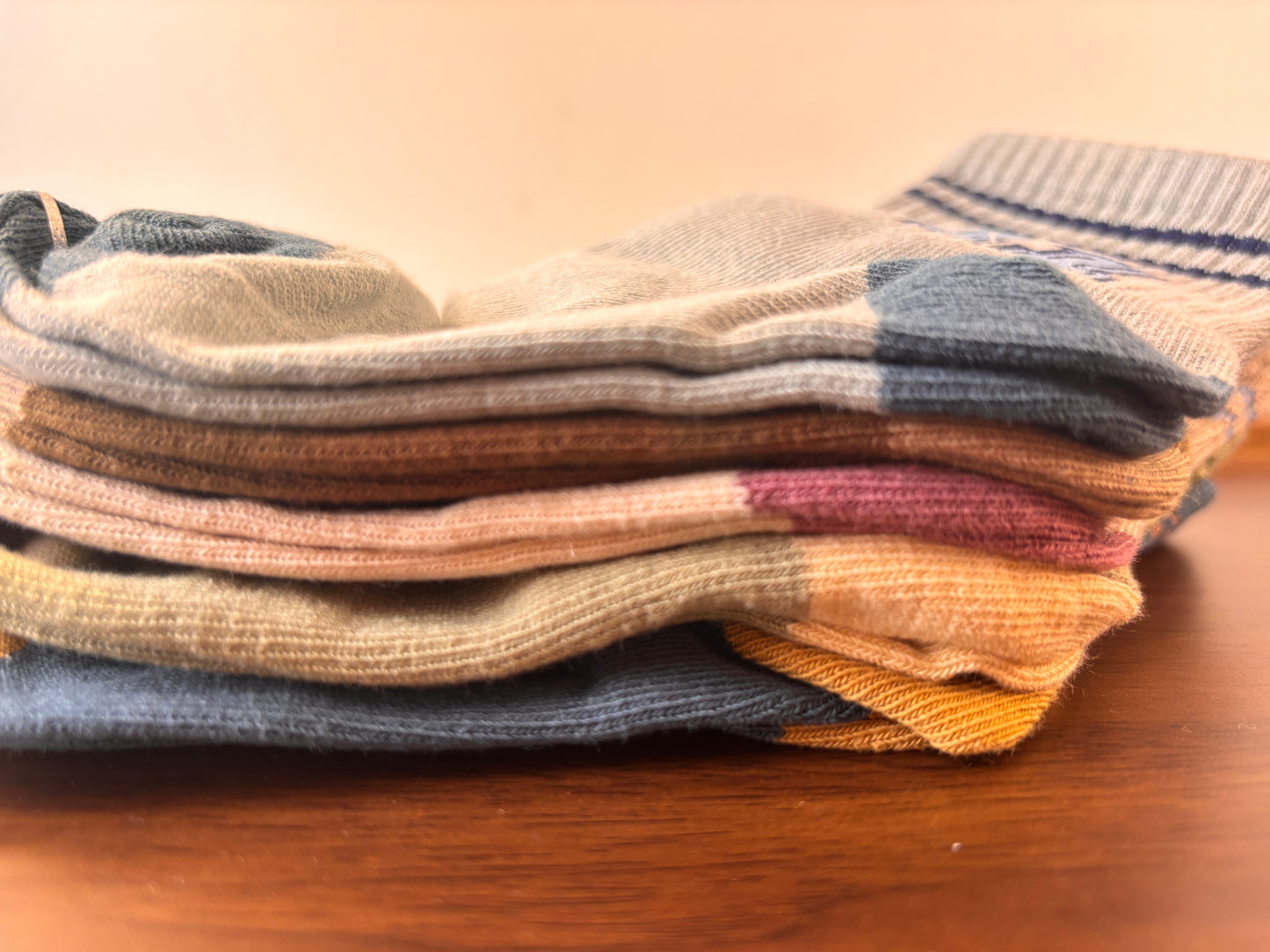 chaussettes enfants lettres 11 lot de 5