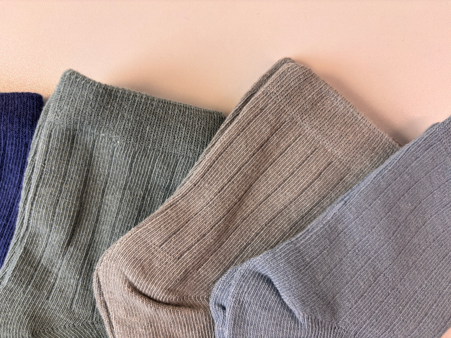 chaussettes enfants rayure bleu lot de 5