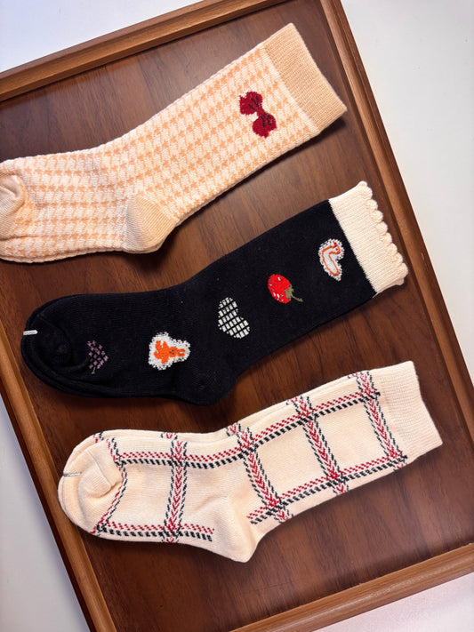 chaussettes enfants cadeaux de Jennie lot de 3